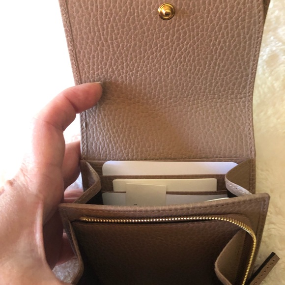 Flash Sale💥NEW GUCCI MARMONT WALLET PORCELAIN ROSE💥 price firm - Picture 2 of 16